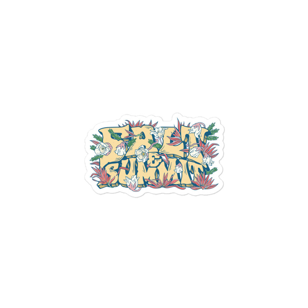 Alpine Floral Sticker